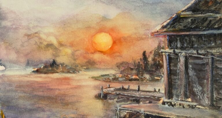 Kesän voimaannuttavat sävyt ja tuoksut – suomalainen luontoakvarelli tuo valoa kotiin